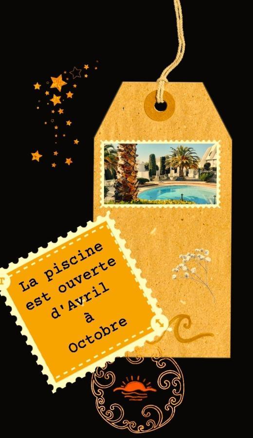 Le soupir des palmiers. Idéal couple, piscine, mer La Grande-Motte Esterno foto
