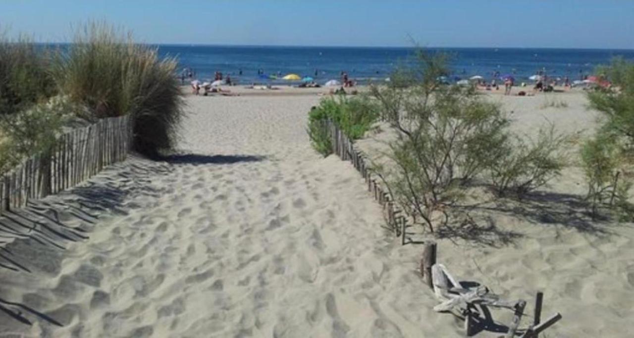 Le soupir des palmiers. Idéal couple, piscine, mer La Grande-Motte Esterno foto